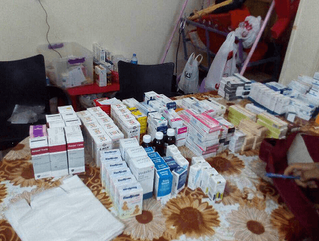 Medical Aids provided for 20 persons last 3 Months