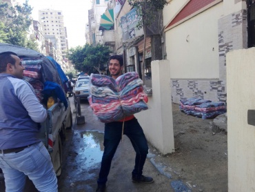 200 Blankets distributed last February